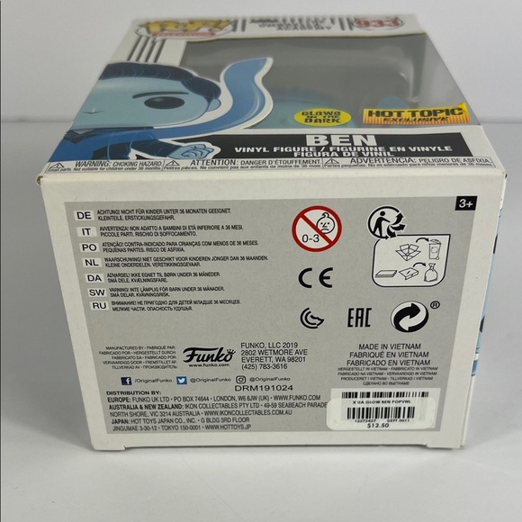 Funko Pop #933 The Umbrella Academy Ben Glows in Dark Hot Topic Exclusive Pop TV - Picture 6 of 6